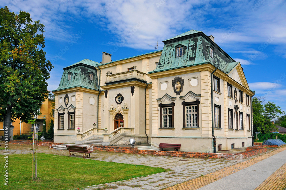 Lubomirski Palace in Rzeszow, Subcarpathian Voivodeship, Poland