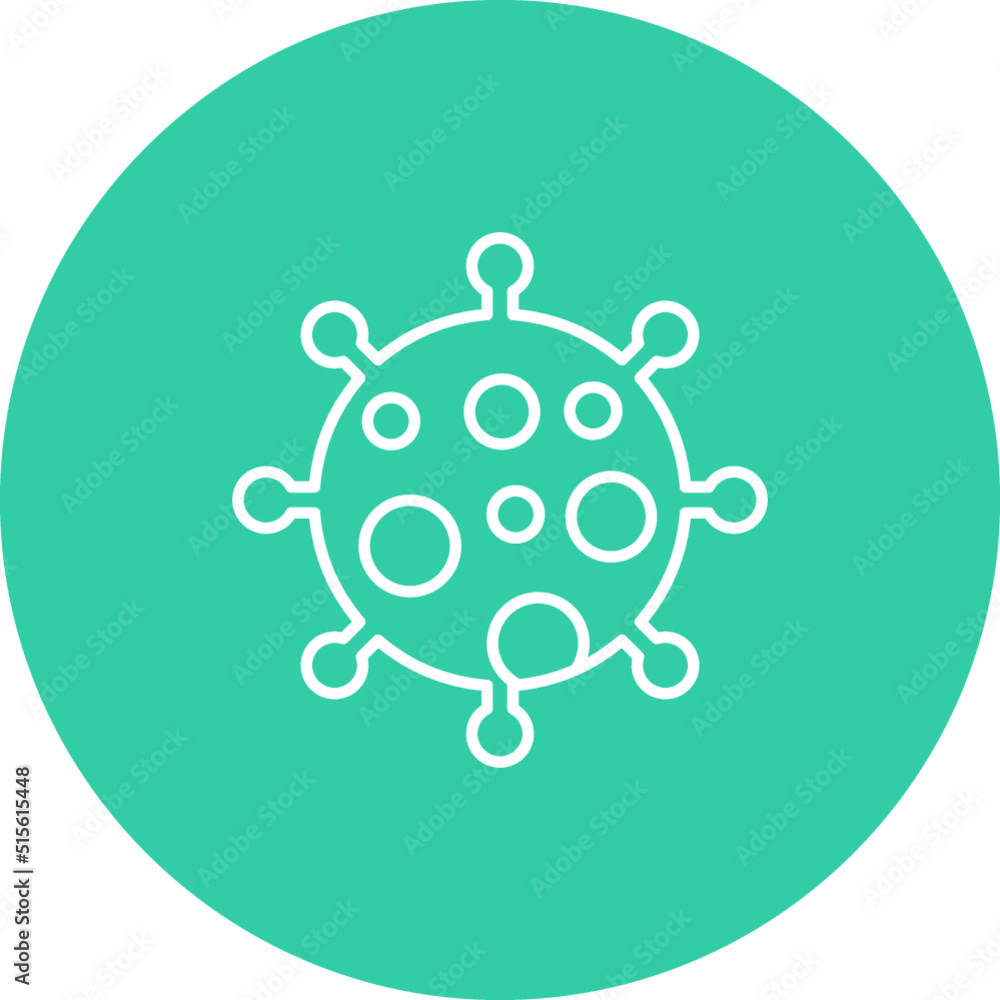 Obraz premium Virus Icon