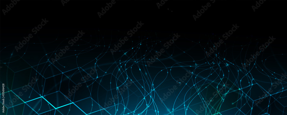 Neural network concept. Connected cells with links. High technology process. Abstract background Neural network concept. Connected cells with links. High technology process. Abstract background