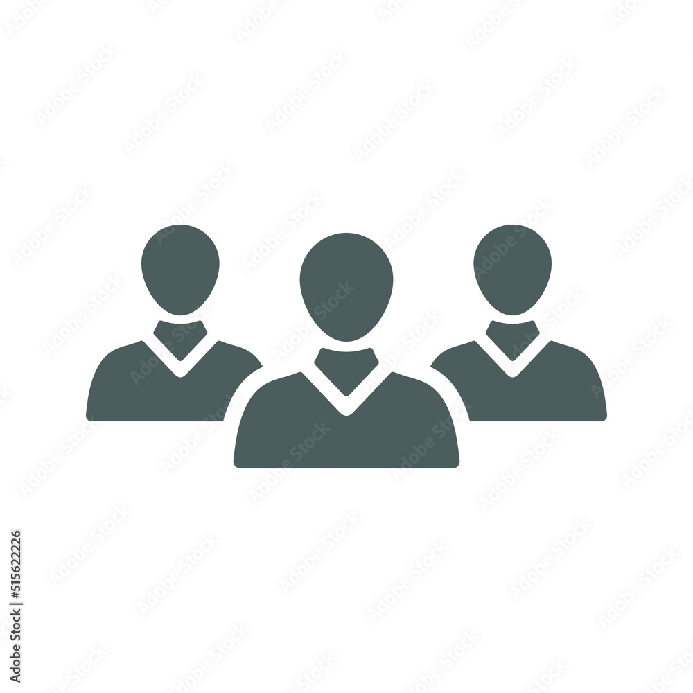 Chat, group, users icon. Gray vector graphics. Chat, group, users icon. Gray vector graphics.