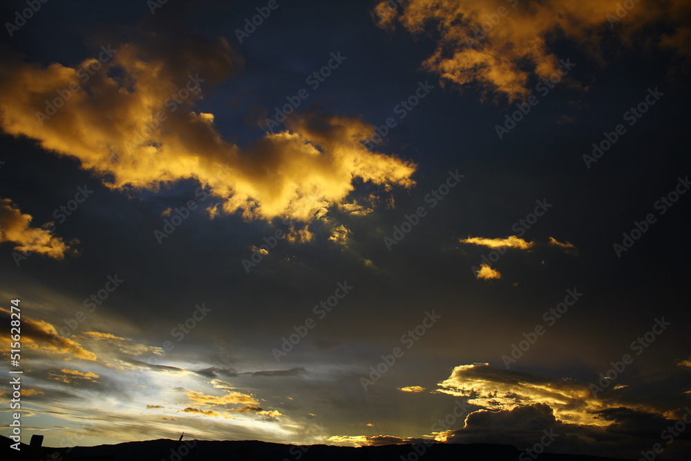 sunset in the sky sunset in the sky