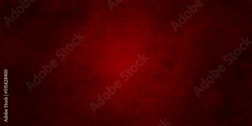 Dark Red grunge texture and Old wall texture cement black red backdrop background abstract dark color design are light with white gradient background.