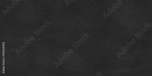 Dark black grunge textured concrete background. Panorama dark grey black slate background or texture. Vector black concrete texture. Stone wall background.