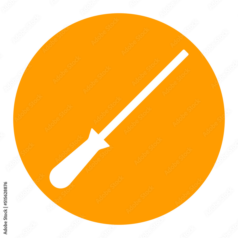 Knife sharpener vector icon. Kitchen appliances Knife sharpener vector icon. Kitchen appliances