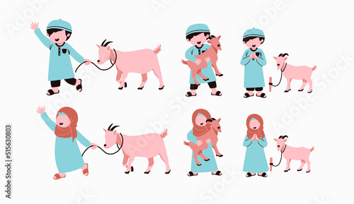 Eid Al Adha Kids Character