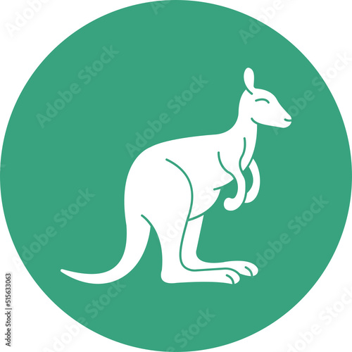 Kangaroo   vector icon  Which Can Easily Modify Or Edit   