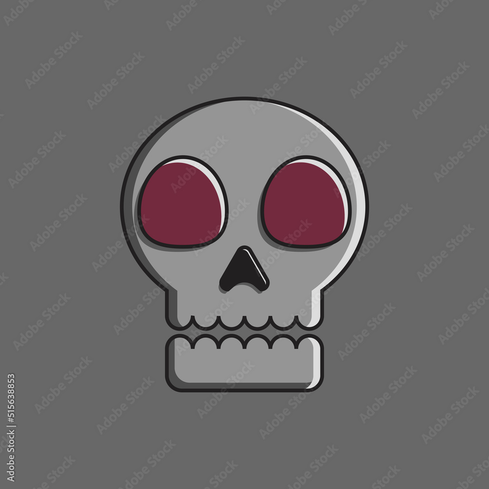 skull head illustrator vector graphics great for daily use icons skull head illustrator vector graphics great for daily use icons