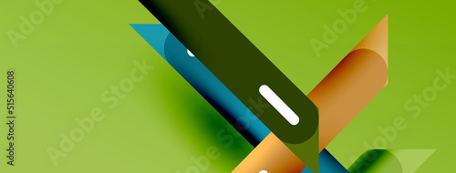 Background overlapping lines. Dynamic lines abstract wallpaper. Straight lines composition vector illustration for wallpaper banner background or landing page