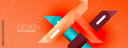 Background overlapping lines. Dynamic lines abstract wallpaper. Straight lines composition vector illustration for wallpaper banner background or landing page