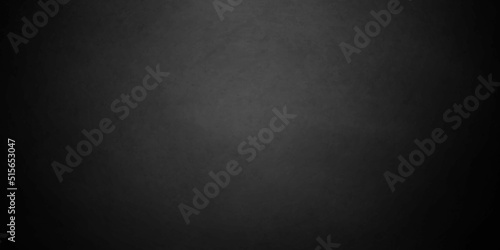 Black stone concrete grunge texture and backdrop background anthracite panorama. Panorama dark grey black slate background or texture.
