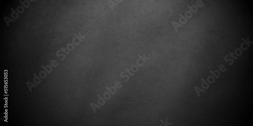 Black stone concrete grunge texture and backdrop background anthracite panorama. Panorama dark grey black slate background or texture.