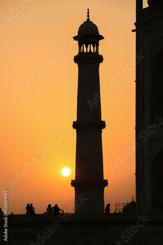 Minaret of the Taj Mahal