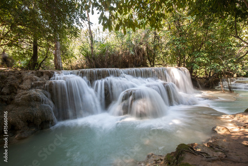 Kuang Si Falls, Luang Prabang Province, Laos