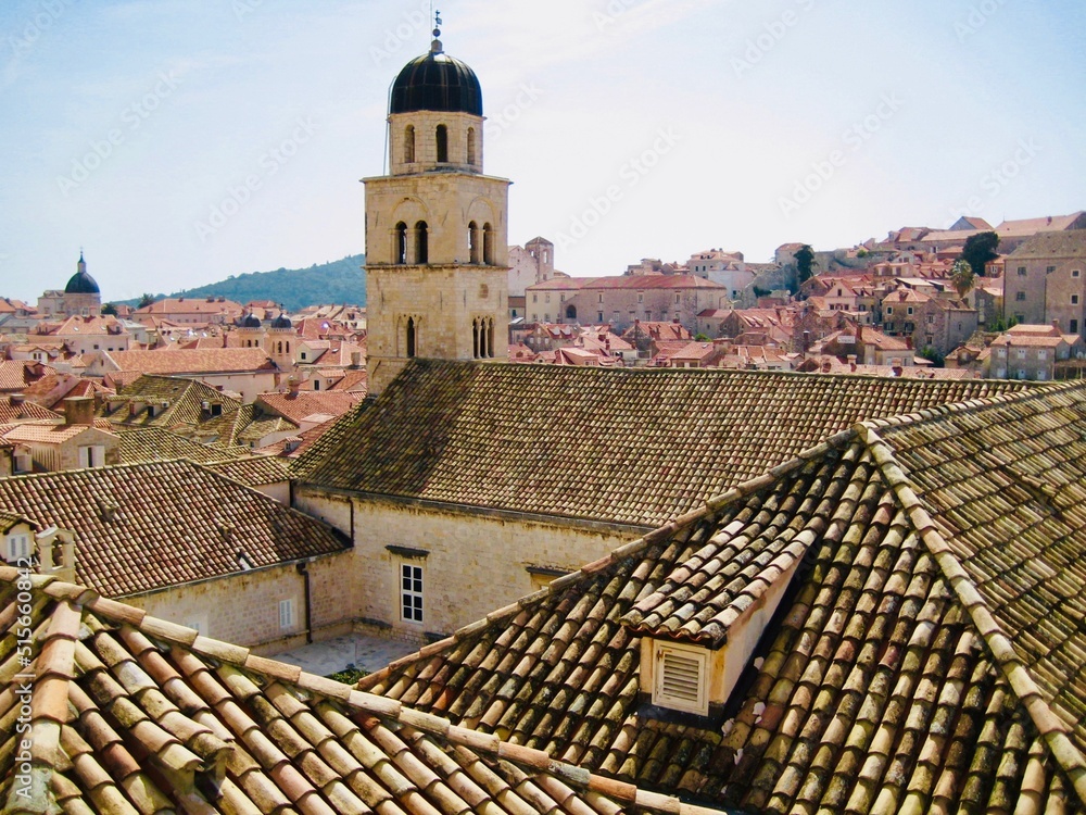 クロアチア  ドブロブニク  旧市街の風景