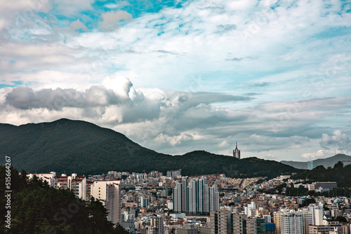 panorama of the city of the city