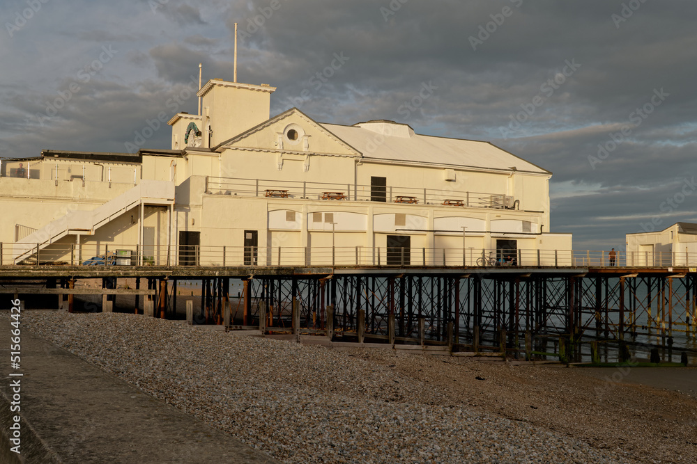 Seafront at Bognor Regis, West Sussex, England, Uk