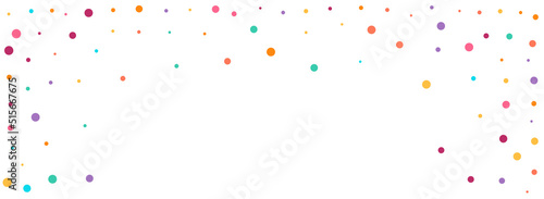 Multicolored Dust Independence Vector Panoramic