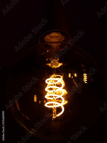 Vintage light bulb