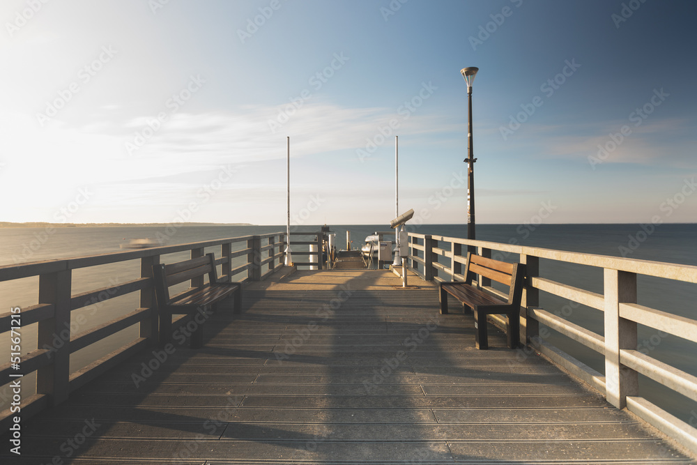 pier on the beach