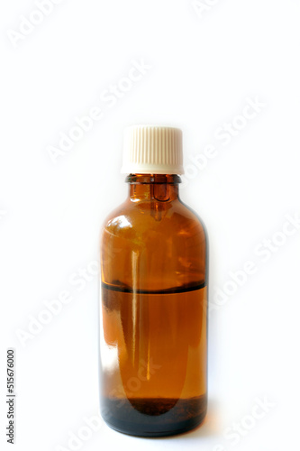 Oral liquid glass bottle-packaging for liquid medicines and essential oils