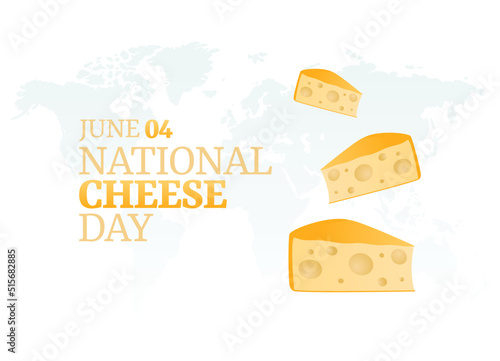 vector graphic of national cheese day