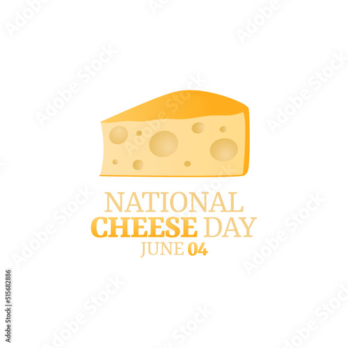 vector graphic of national cheese day