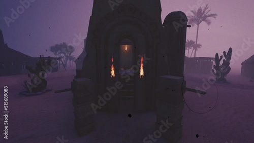 Ancient Ritual II ,Animation.Full HD 1920×1080. 08 Second Long.