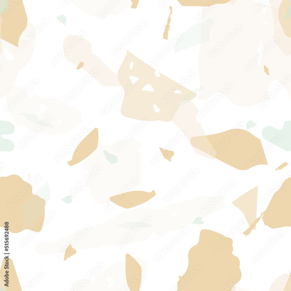 Terrazzo seamless pattern. Earthy minimalistic Terrazzo seamless pattern. Earthy minimalistic