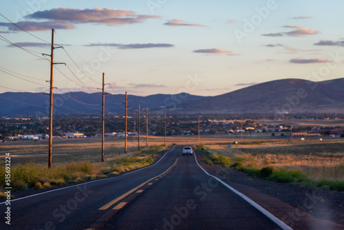 Sunset in Prescott Valley, Arizona photo