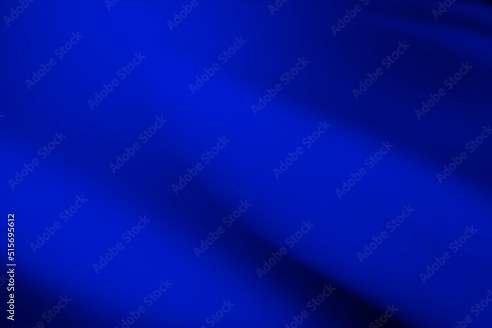 Fototapeta premium Blue Blurred Texture Soft Flowing Wave Fabric Pattern For Background