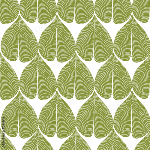 leaf Wallpaper, Luxury nature leaves pattern design, Golden banana leaf line arts, Hand drawn vector illustration.