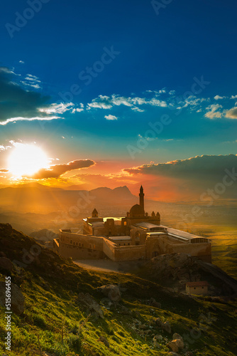 Ishak Pasha Palace near Dogubayazit in Eastern Turkey photo