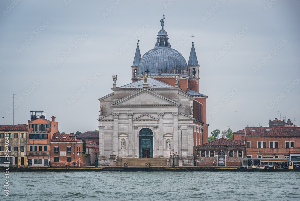 View of the Church of Santissimo Redentore in the Giudecca Island, Venice, Veneto, Italy, Europe, World Heritage Site