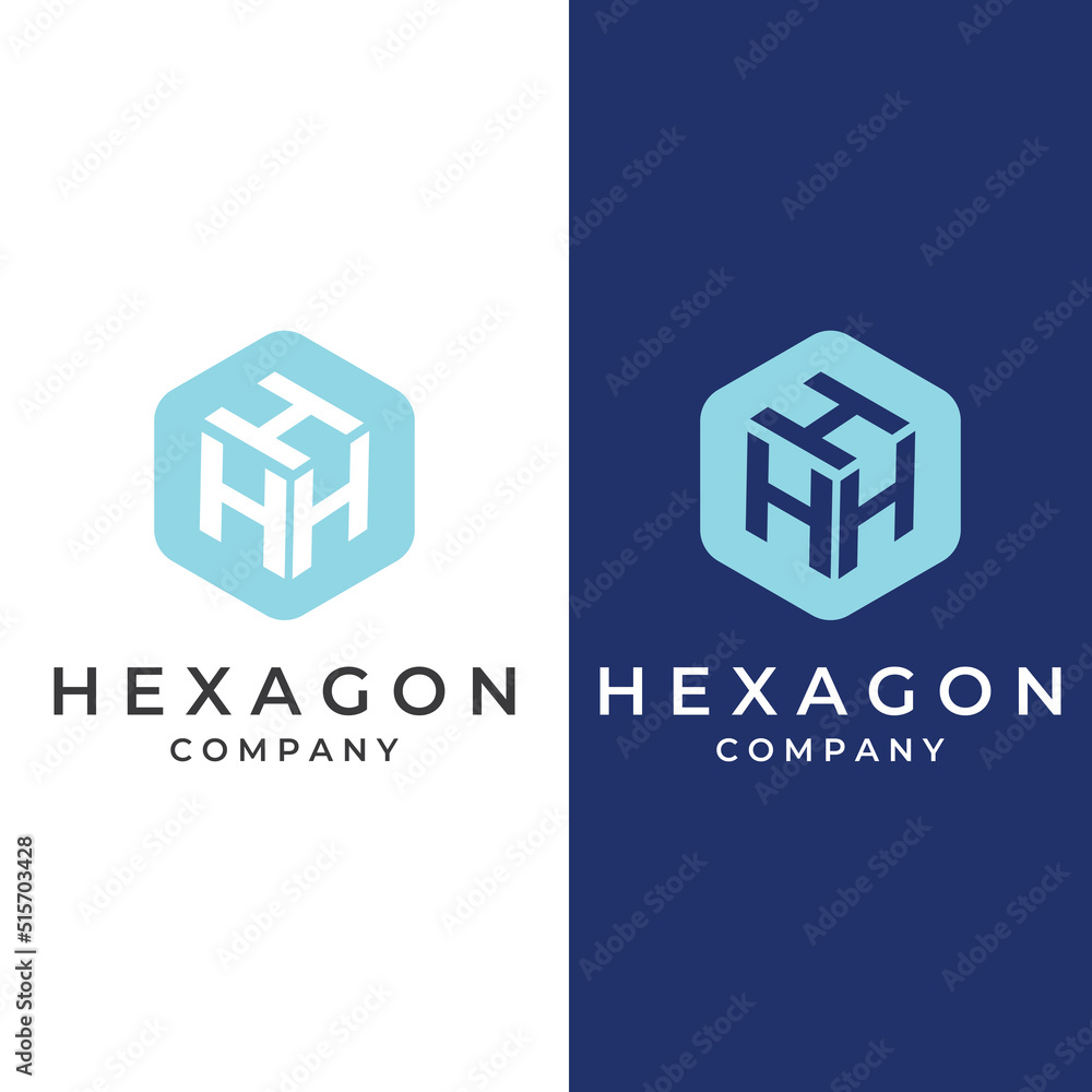 Logo box hexagon or cube and technology hexagon logo creative simple logo.By using modern template vector illustration editing. Logo box hexagon or cube and technology hexagon logo creative simple logo.By using modern template vector illustration editing.