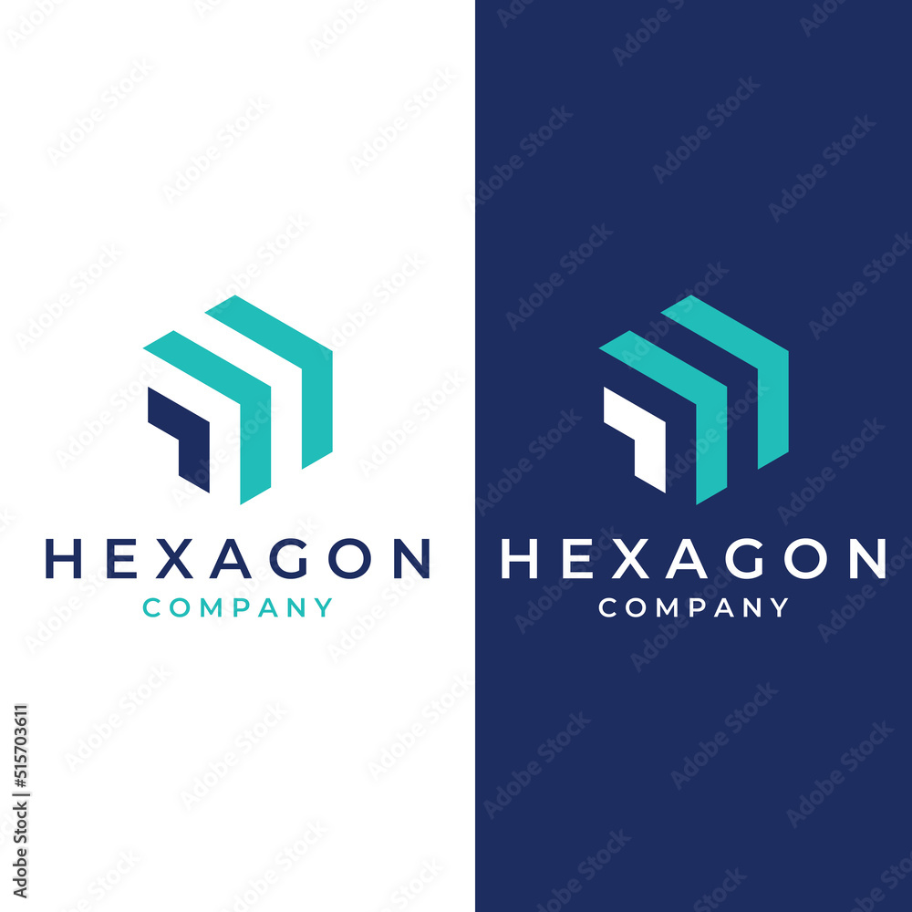 Logo box hexagon or cube and technology hexagon logo creative simple logo.By using modern template vector illustration editing. Logo box hexagon or cube and technology hexagon logo creative simple logo.By using modern template vector illustration editing.