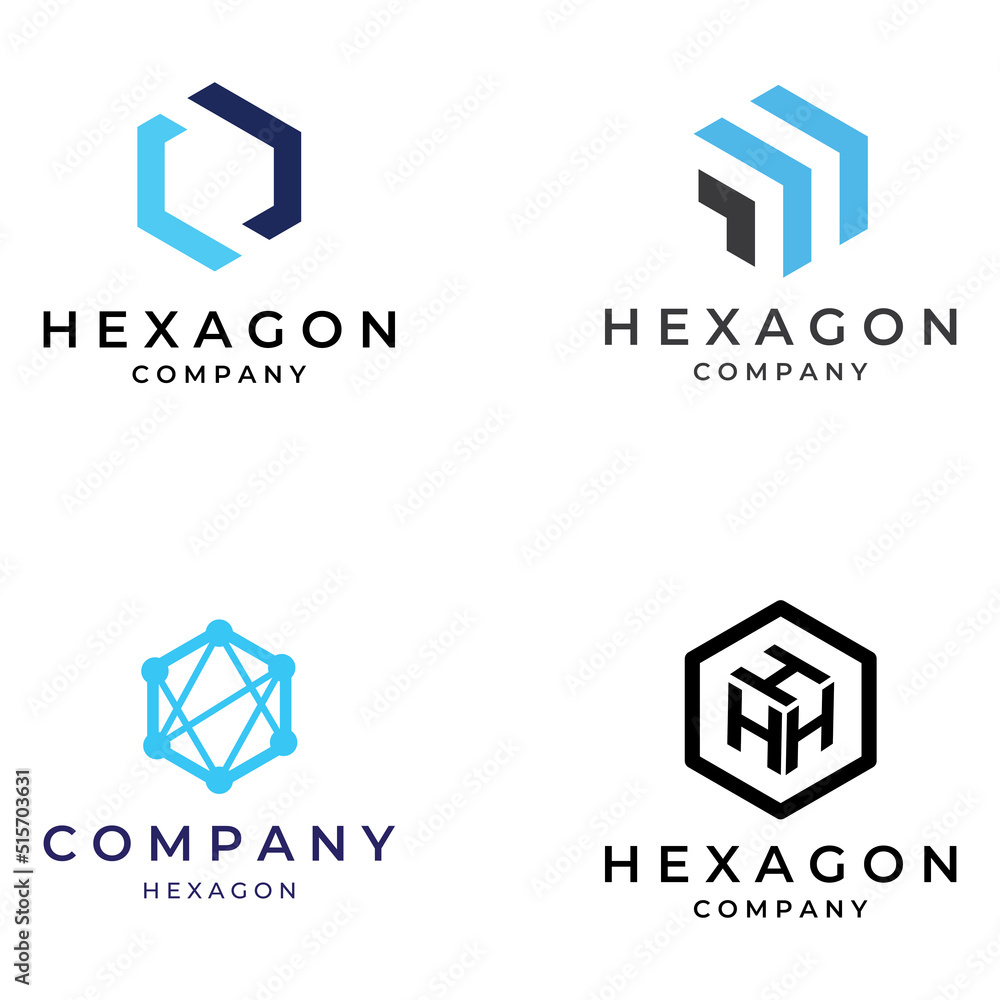 Logo box hexagon or cube and technology hexagon logo creative simple logo.By using modern template vector illustration editing. Logo box hexagon or cube and technology hexagon logo creative simple logo.By using modern template vector illustration editing.