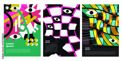 Modern Trends Maximalist Poster Design