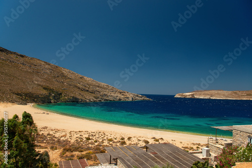 Vagia beach on Serifos island in Greece