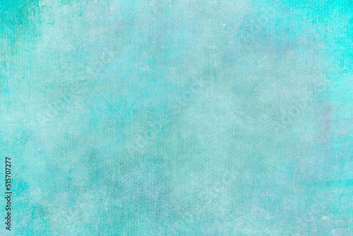 Turquoise colored canvas background