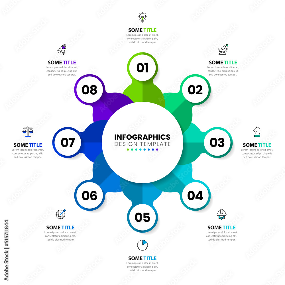 infographic-template-8-circles-with-numbers-and-text-stock-vector