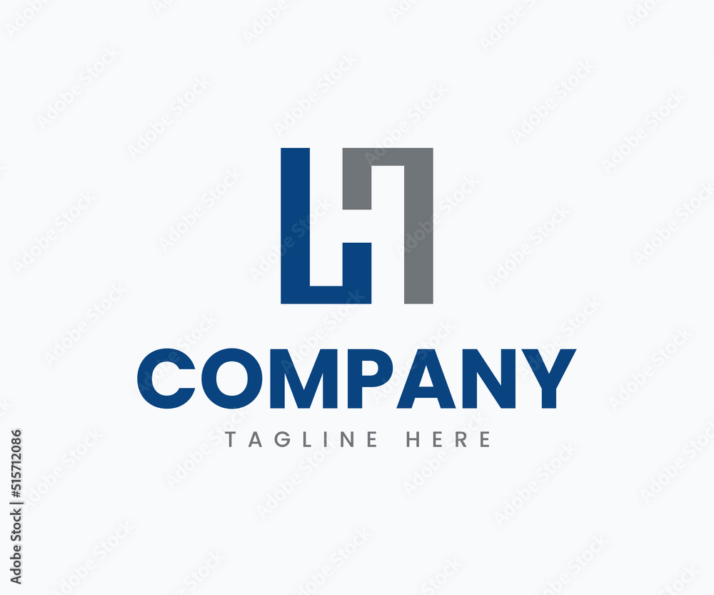 Modern H Letter Logo Design Template
