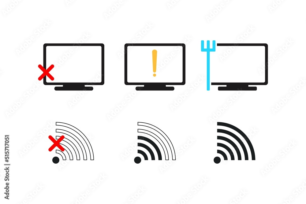 Network vector icon. Modern style network signal icon Network vector icon. Modern style network signal icon