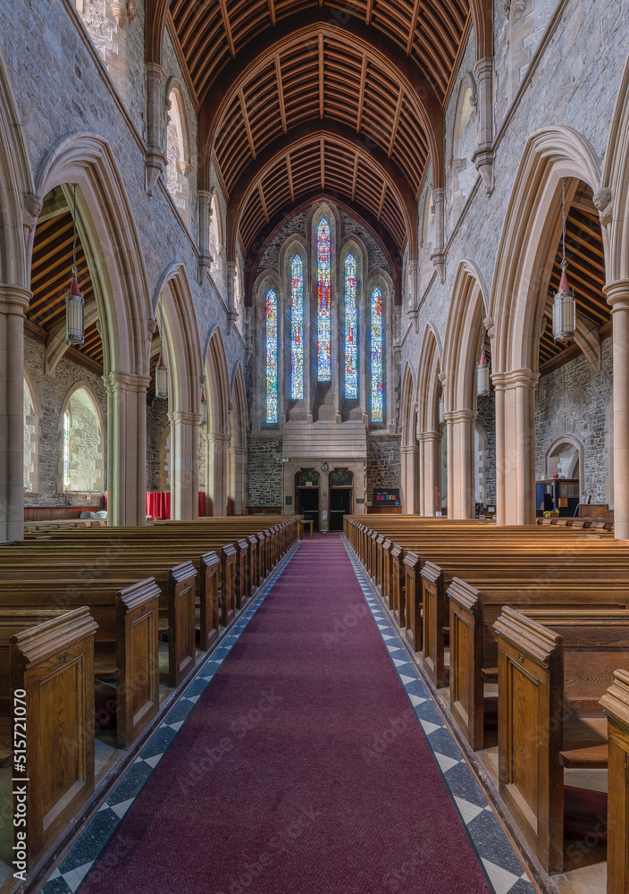Interior of the Anglican Cathedral of St. John the Baptist