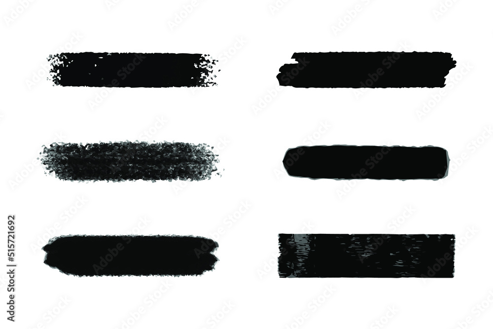 Brush strokes. set of vector paintbrush. brush strokes templates. Brush strokes. set of vector paintbrush. brush strokes templates.