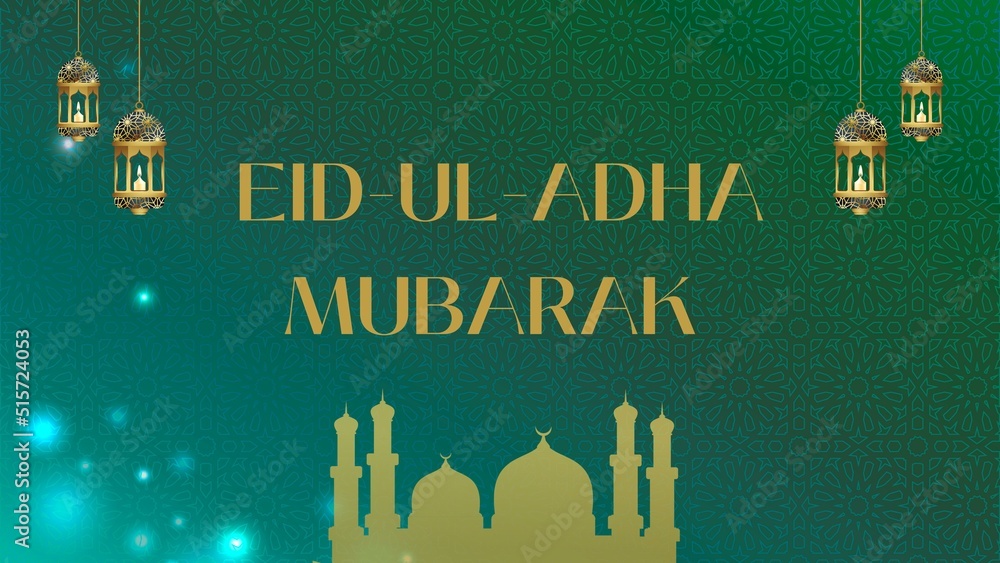 Eid Ul Adha 2022 Greeting Card Eid Ul Adha Mubarak HD Illustration eid-ul-adha-2022-greeting-card-eid-ul-adha-mubarak-hd-illustration