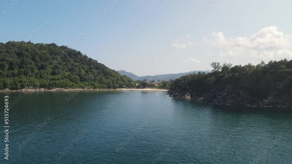 The aerial view of scenic Phuket Island in Thailand The aerial view of scenic Phuket Island in Thailand
