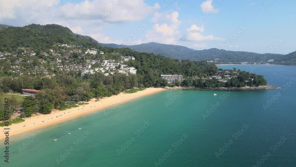The aerial view of scenic Phuket Island in Thailand The aerial view of scenic Phuket Island in Thailand