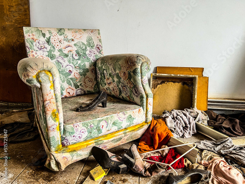 verrottendes Mobiliar