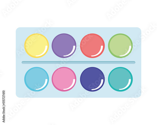 pallette paint school supply