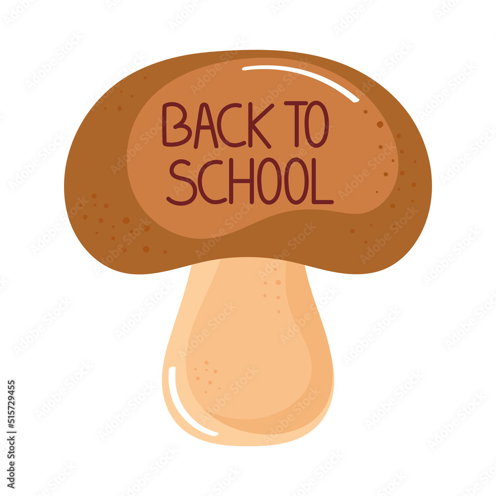 Fototapeta premium back to school in fungus